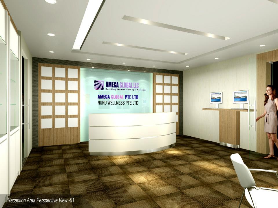 Amega global llc - office interior design by ADA Builders