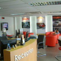 Interior Design for Isuzu Opel Sales Gallery and Service Centre