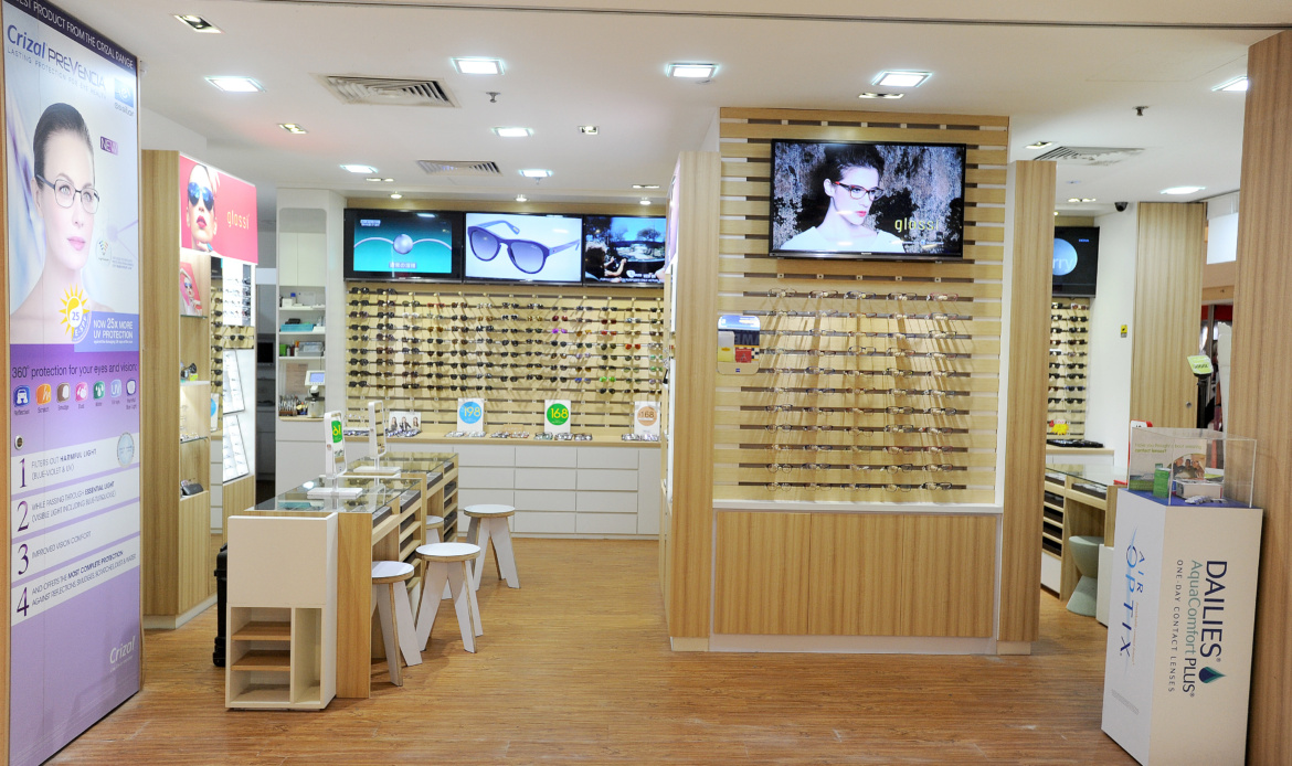 optical shop interior design singapore