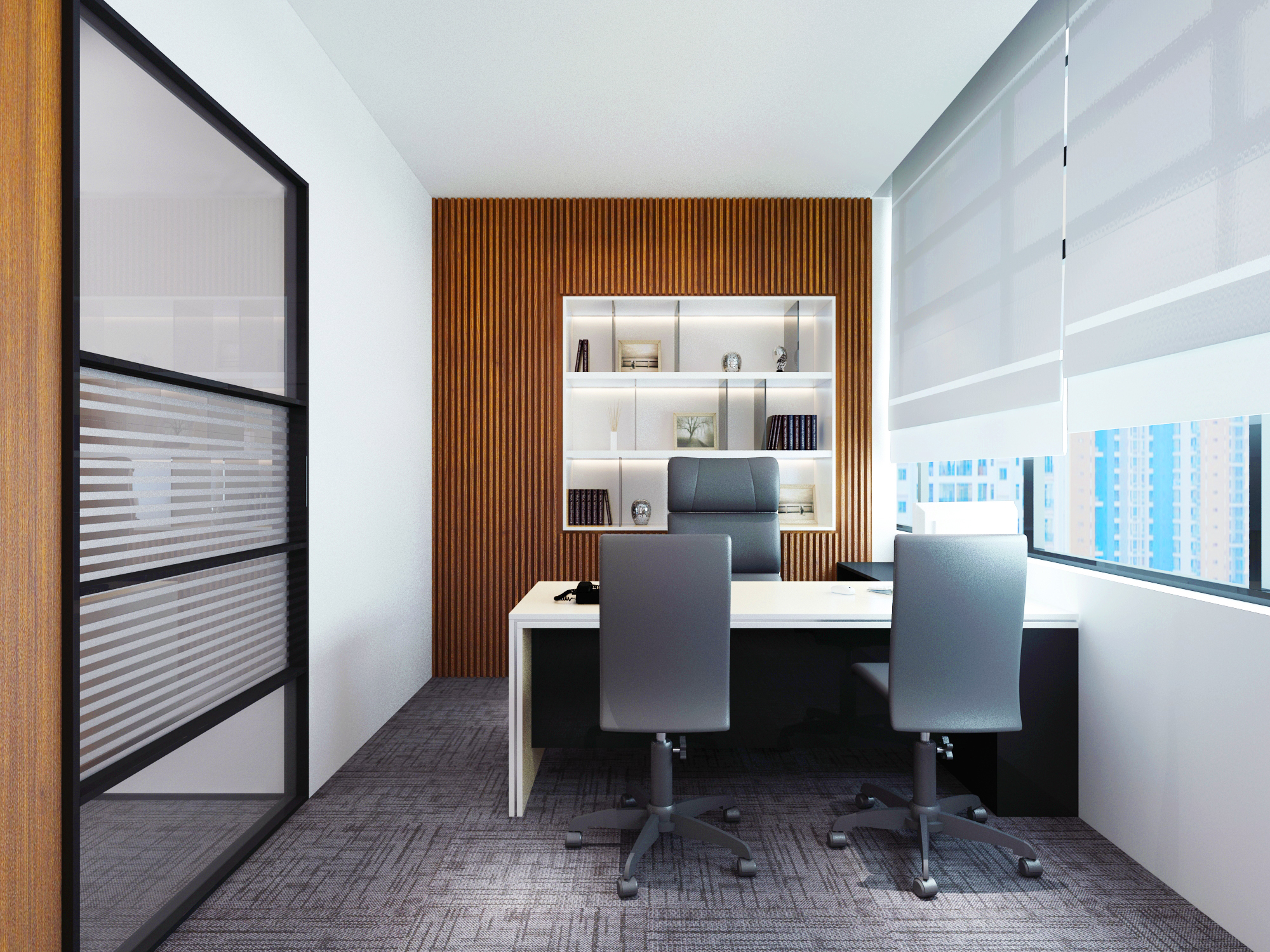 singapore office interior design by ada builders