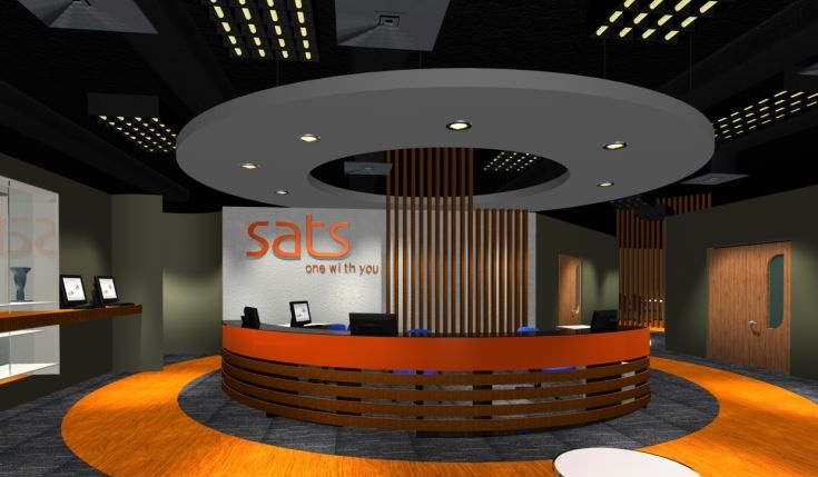 sats office interior design singapore